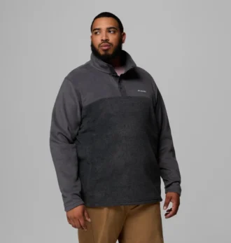 Pulover din fleece cu jumătate de nasturi II pentru bărbați Steens Mountain™ – Mărime mare