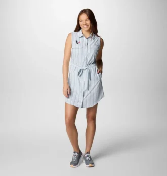 Rochie țesută PFG Sun Drifter™ II pentru femei – Houston Texans