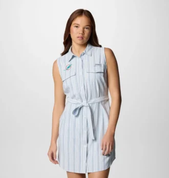Rochie țesută PFG Sun Drifter™ II pentru femei – Miami Dolphins