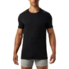 Tricou cu guler rotund pentru bărbați, croială clasică – pachet de 3 bucăți