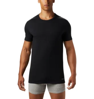 Tricou cu guler rotund pentru bărbați, croială clasică – pachet de 3 bucăți