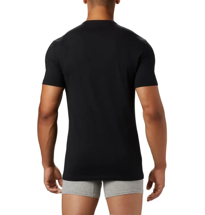 Tricou cu guler rotund pentru bărbați, croială clasică – pachet de 3 bucăți