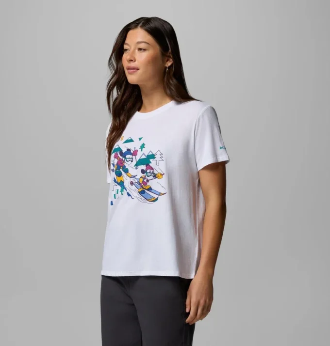 Tricou cu imprimeu CSC x Disney pentru femei