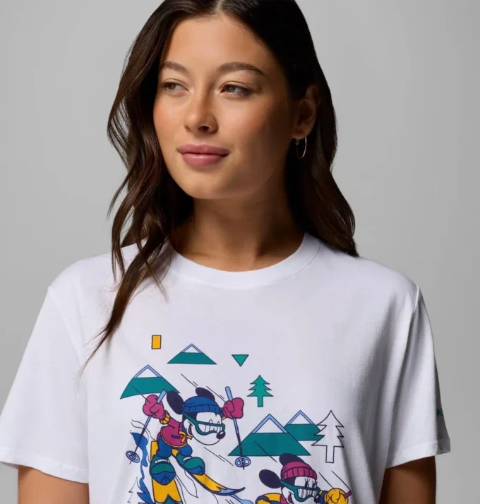 Tricou cu imprimeu CSC x Disney pentru femei