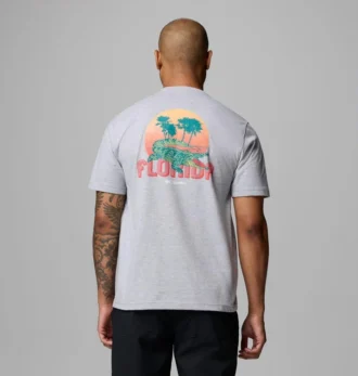 Tricou cu mânecă scurtă Floridasun Fl Gator CSC pentru bărbați