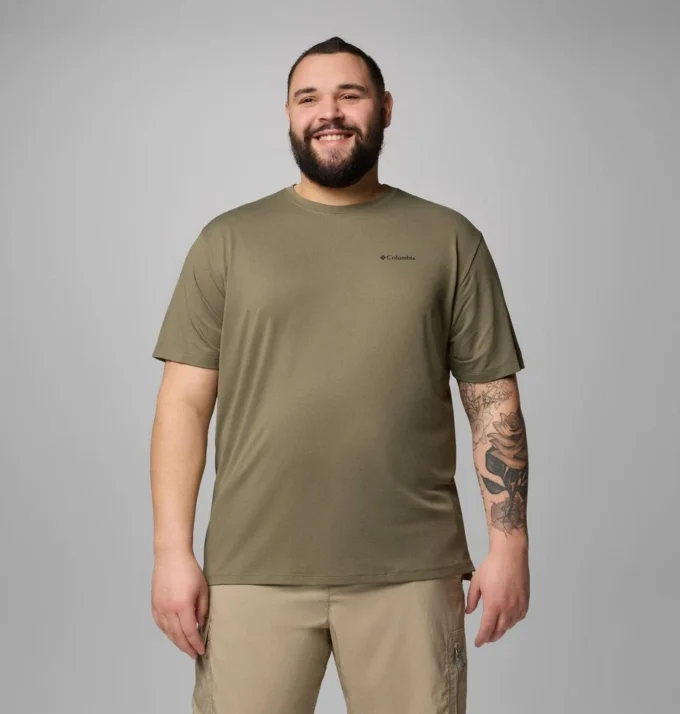 Tricou cu mânecă scurtă Men Tech Trail™ Utility – Mărime mare
