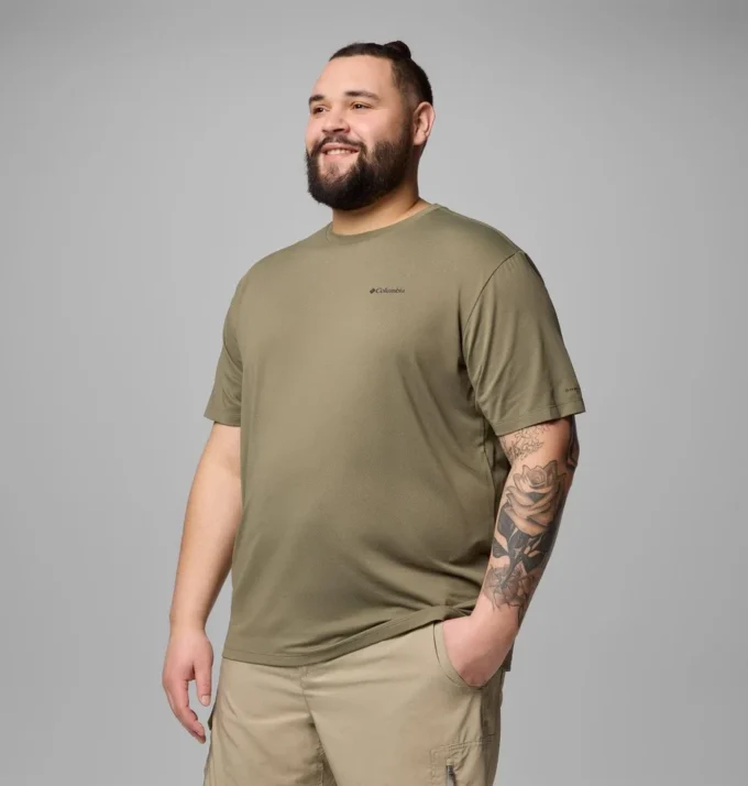 Tricou cu mânecă scurtă Men Tech Trail™ Utility – Mărime mare