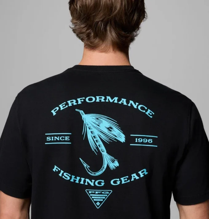 Tricou cu mânecă scurtă pentru bărbați Ahab Fly PFG