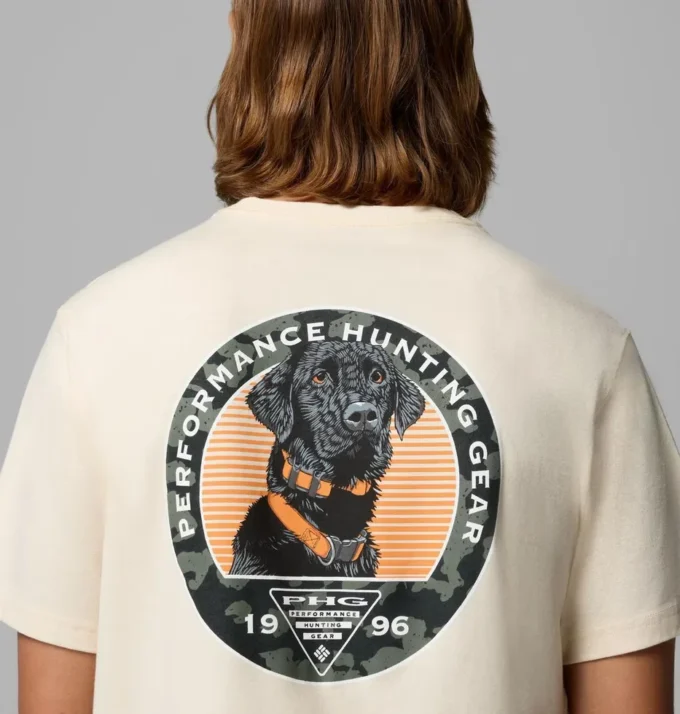 Tricou cu mânecă scurtă pentru bărbați Angus Dog PHG
