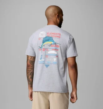 Tricou cu mânecă scurtă pentru bărbați Anski Sailfish PFG