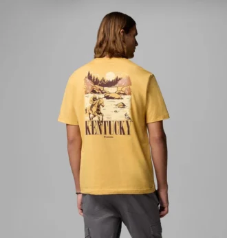 Tricou cu mânecă scurtă pentru bărbați Backstretch KY CSC