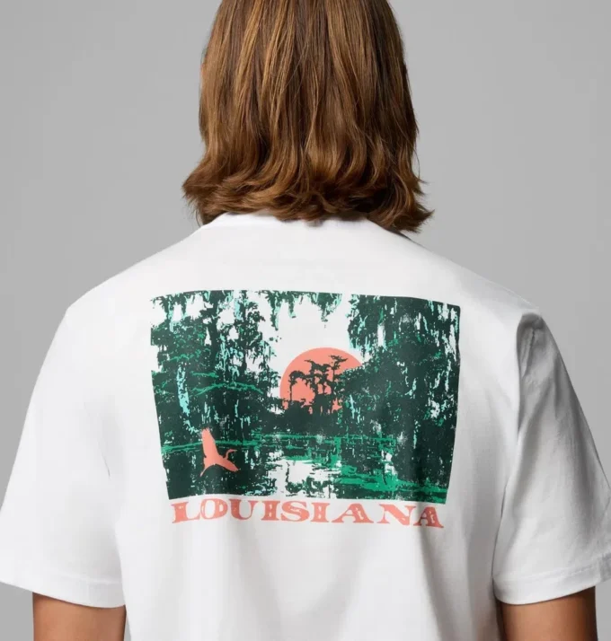Tricou cu mânecă scurtă pentru bărbați Bayou CSC