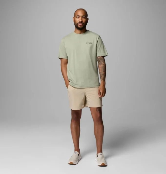 Tricou cu mânecă scurtă pentru bărbați Charlie Trout PFG