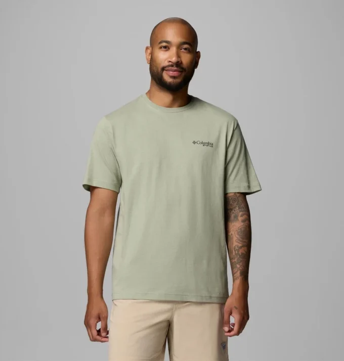Tricou cu mânecă scurtă pentru bărbați Charlie Trout PFG