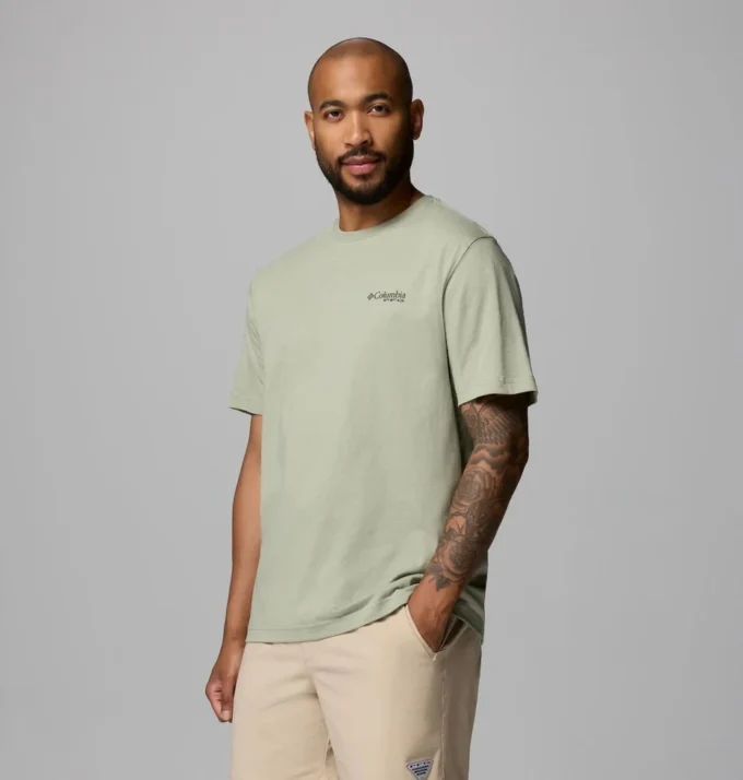 Tricou cu mânecă scurtă pentru bărbați Charlie Trout PFG