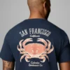 Tricou cu mânecă scurtă pentru bărbați Dungeness SF CA CSC