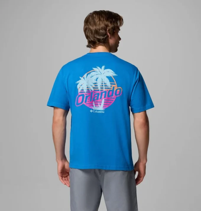 Tricou cu mânecă scurtă pentru bărbați Kirkman Orlando FL CSC