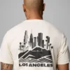Tricou cu mânecă scurtă pentru bărbați Los Angeles CA CSC