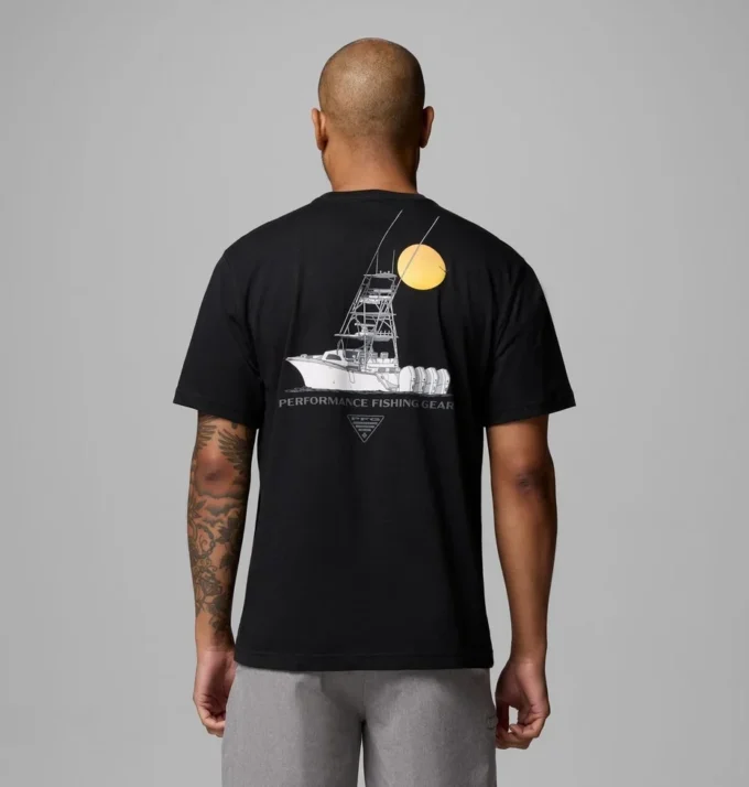 Tricou cu mânecă scurtă pentru bărbați Matti Boat PFG