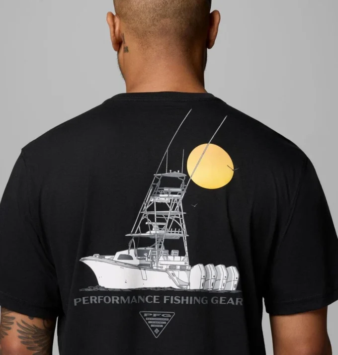 Tricou cu mânecă scurtă pentru bărbați Matti Boat PFG