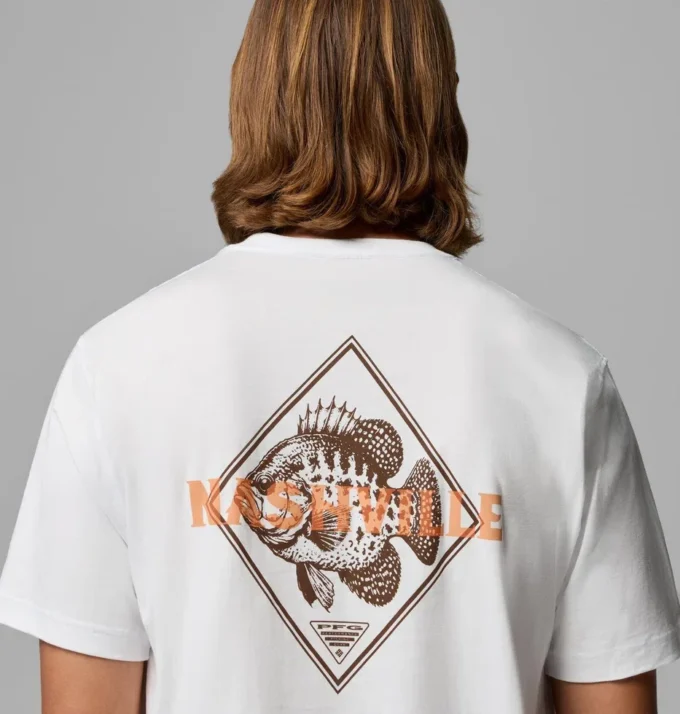 Tricou cu mânecă scurtă pentru bărbați Nashville TN PFG