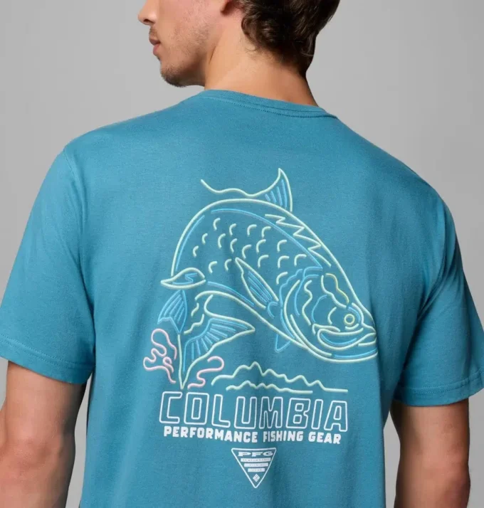 Tricou cu mânecă scurtă pentru bărbați Ralfie Tarpon PFG