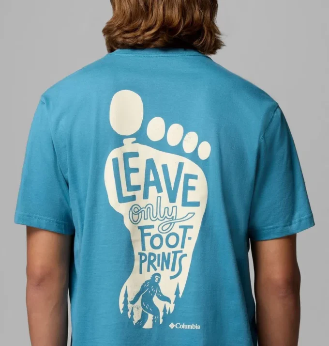 Tricou cu mânecă scurtă pentru bărbați Traces Sasquatch CSC