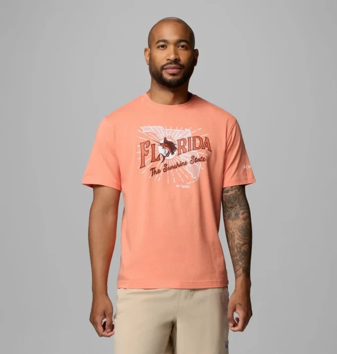 Tricou cu mânecă scurtă pentru bărbați Vacation Marlin FL PFG