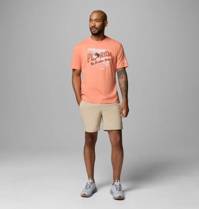 Tricou cu mânecă scurtă pentru bărbați Vacation Marlin FL PFG
