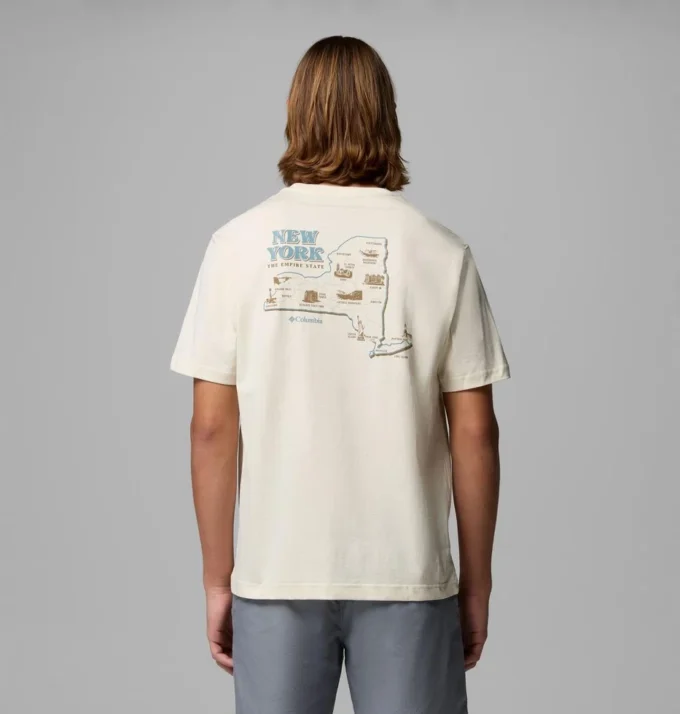Tricou cu mânecă scurtă pentru bărbați Yorker NY CSC