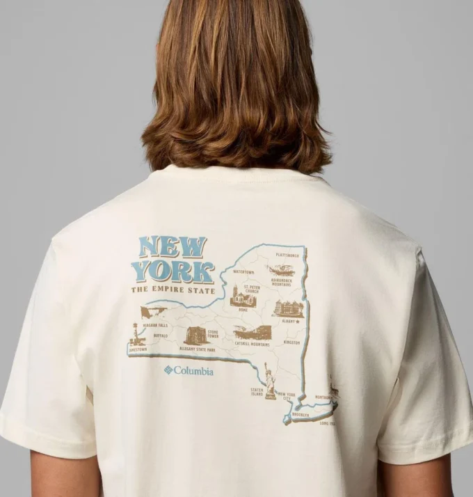 Tricou cu mânecă scurtă pentru bărbați Yorker NY CSC