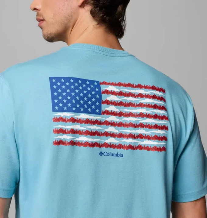 Tricou cu mânecă scurtă Thesen Flag CSC pentru bărbați