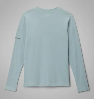 Tricou cu mâneci lungi și imprimeu grafic Hazeldel Hill™ pentru fete