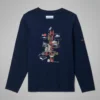 Tricou cu mâneci lungi și imprimeu grafic pentru băieți Dobson Pass™