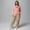 Tricou cu mâneci lungi și imprimeu grafic Ruby Springs™ pentru femei – Mărime mare