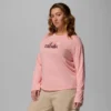 Tricou cu mâneci lungi și imprimeu grafic Ruby Springs™ pentru femei – Mărime mare