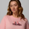 Tricou cu mâneci lungi și imprimeu grafic Ruby Springs™ pentru femei – Mărime mare