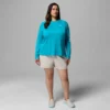 Tricou cu mâneci lungi pentru femei PFG Tidal Tee™ II – Mărime mare