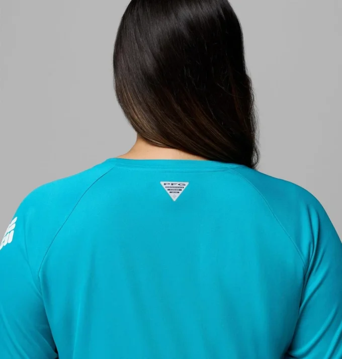 Tricou cu mâneci lungi pentru femei PFG Tidal Tee™ II – Mărime mare