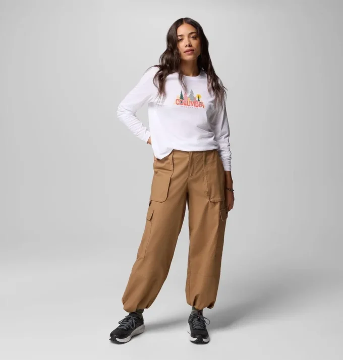 Tricou cu mâneci lungi pentru femei Ruby Springs™ Graphic