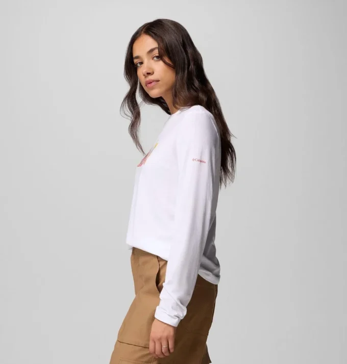 Tricou cu mâneci lungi pentru femei Ruby Springs™ Graphic