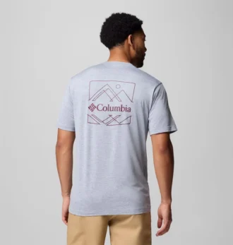 Tricou cu mâneci scurte și imprimeu pe spate Kwick Hike™ pentru bărbați
