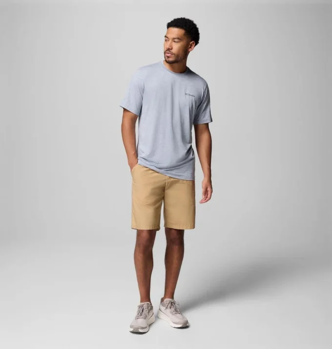 Tricou cu mâneci scurte și imprimeu pe spate Kwick Hike™ pentru bărbați