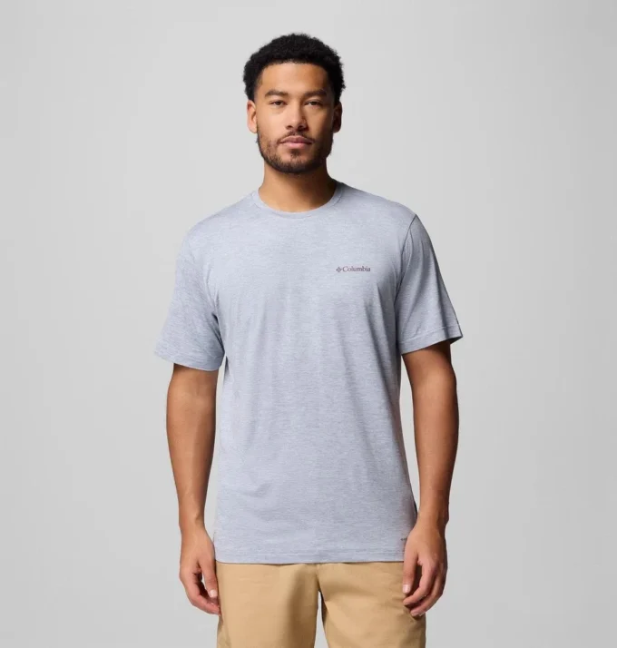 Tricou cu mâneci scurte și imprimeu pe spate Kwick Hike™ pentru bărbați