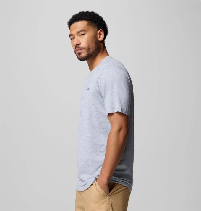 Tricou cu mâneci scurte și imprimeu pe spate Kwick Hike™ pentru bărbați
