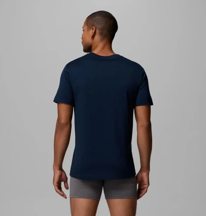 Tricou din lână merino pentru bărbați, pachet simplu