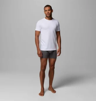 Tricou elastic din bumbac pentru bărbați – pachet de 3 bucăți