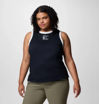 Tricou fără mâneci pentru femei Rolling Bend™ Graphic Ringer – Mărime mare