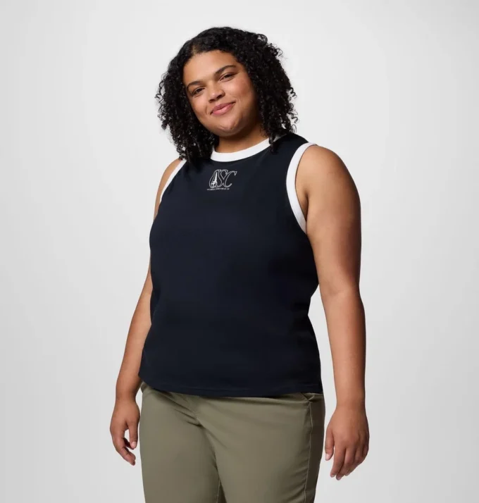 Tricou fără mâneci pentru femei Rolling Bend™ Graphic Ringer – Mărime mare