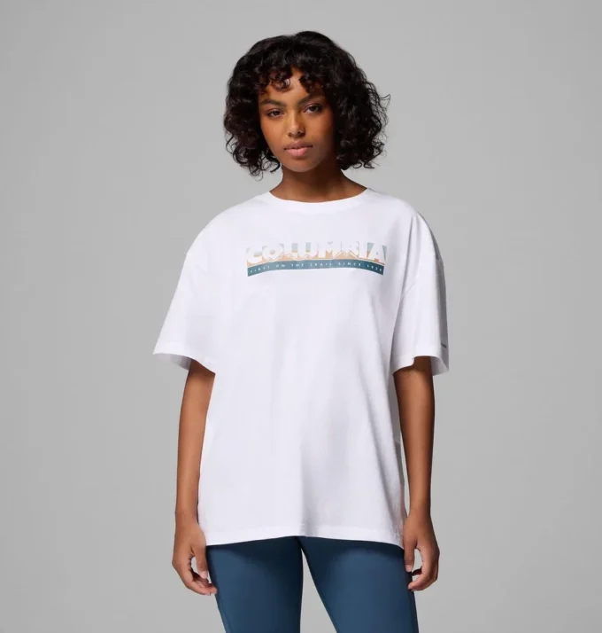 Tricou oversized pentru femei Rolling Bend™ Graphic